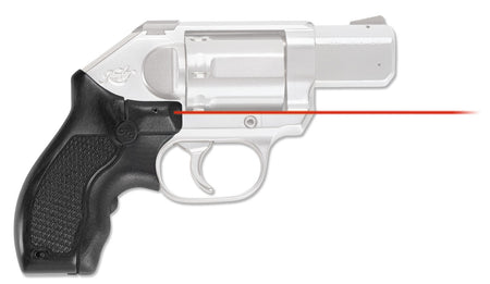 Crimson Trace 0153301 Lasergrips Master Series Kimber K6S, Red Laser Slatewood