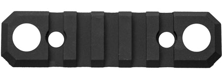 GrovTec US Inc GTSW231 3.1 Inch 5 Slot with Push Button Bases Keymod Black Anodized
