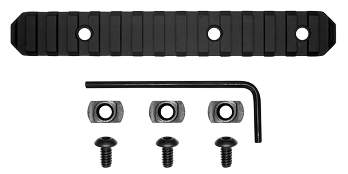 GrovTec US Inc GTSW239 6 Inch 15 Slot M-Lok Black Anodized
