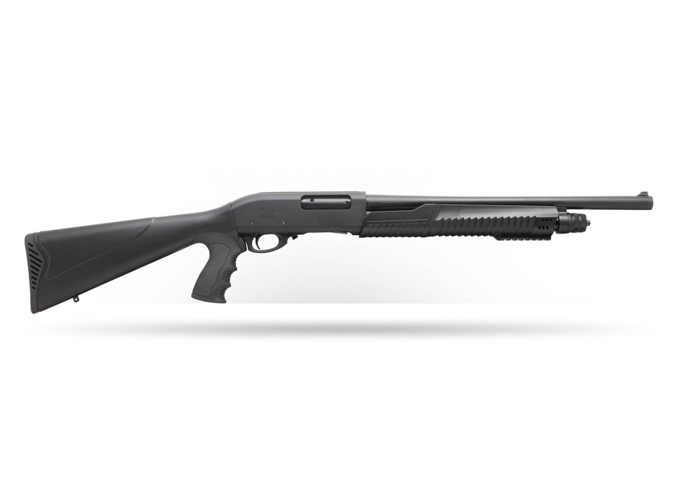 Charles Daly 930294 301 Full Size Frame 12 Gauge Pump 3" 4+1 18.50" Black Steel Barrel, Black Aluminum Receiver, Black Fixed Synthetic Stock, Black Polymer Grip
