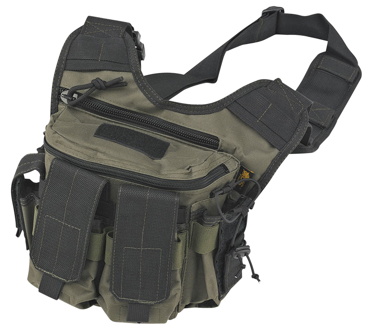 US PeaceKeeper P20305 Rapid Deployment Pack Shoulder Sling 600D Polyester OD Green/Black