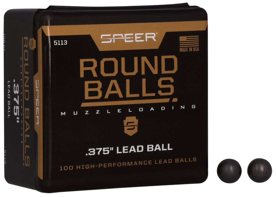 Speer 5113 Lead Balls 36Cal Lead Ball 79gr 100 Per Box/5 Case