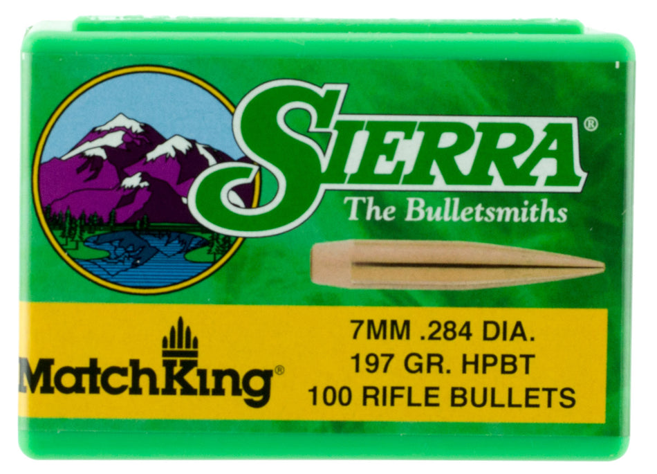 Sierra 1997 MatchKing 7mm 197gr Hollow Point Boat Tail 100/Box