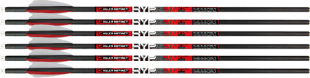 KILLER INSTINCT HYPR-V XBOW BOLTS 20" 6-PACK