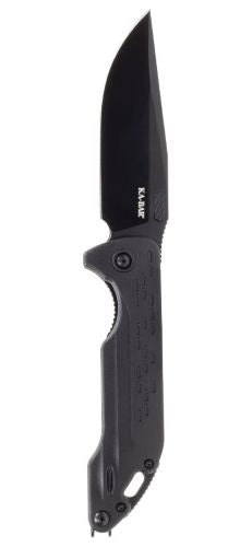 KA-BAR WARTHOG FOLDER 3.75" BLACK LINER LOCK D2
