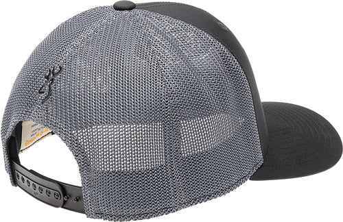 BROWNING CAP ELK RIDGE 110MESH BACK REC PATCH BLACK/GRAY