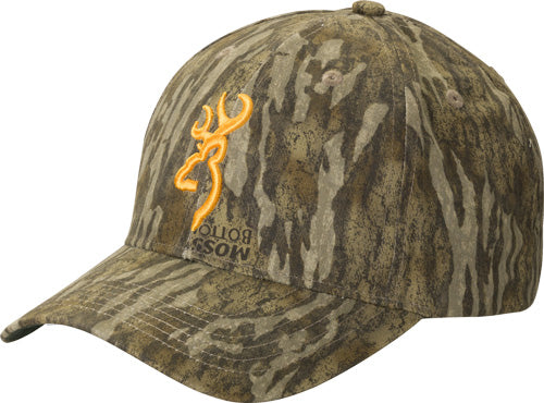 BROWNING RIMFIRE CAP BUCKMARK LOGO BOTTOMLAND VELCRO