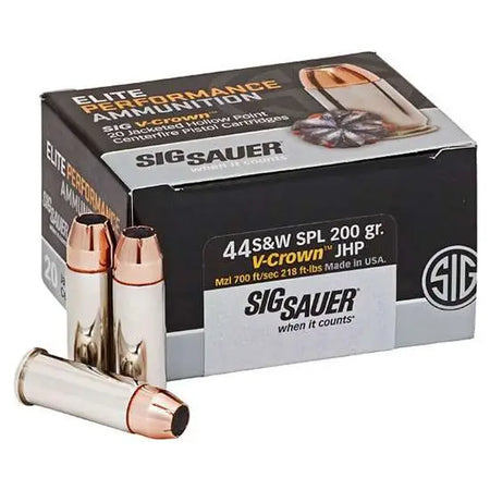 Sig Sauer .44 S&W Special  200gr JHP Ammo