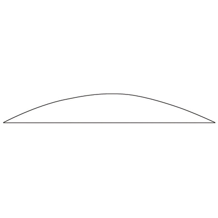 Gateway Magnum Feathers White 5.5 in. LW 50 pk.