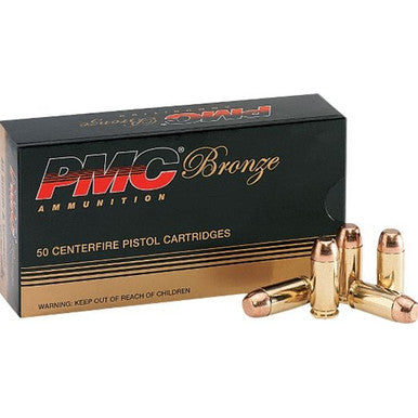PMC .40 S&W Bronze 165gr FMJ Ammo - 300 Rounds