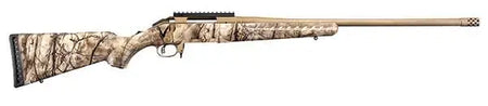 dRUGER AMERICAN GO WILD 7MM-08 REM 22" BRNT BRNZ, THRDED, CAMO STOCK, 3RD