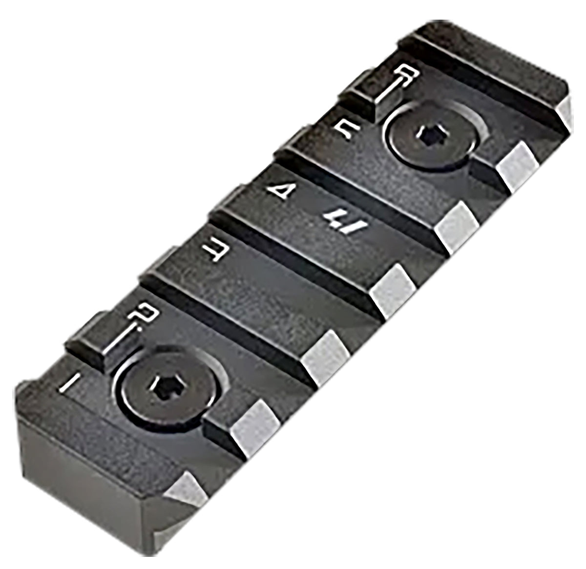 Strike Industries LINKRS6BK MLOK LINK Rail Section- 6 Slots Black Anodized