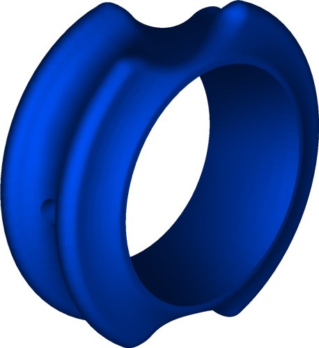 G5 PEEP SIGHT META PRO HUNTER 3/16" BLUE