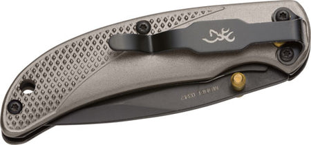 BROWNING KNIFE PRISM III FLDNG HUNTER 2.38" BLK/CARBON GRAY