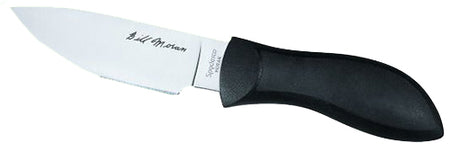 Spyderco FB02P Moran 3.88" Fixed Drop Point Plain Satin VG-10 SS Blade/Black FRN Handle Includes Sheath w/G-Clip