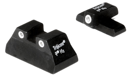 Trijicon 600268 Bright & Tough Night Sights Green/Tritium White Outline Front Sight-Green/Tritium White Outline Rear Sight H&K USP Compact