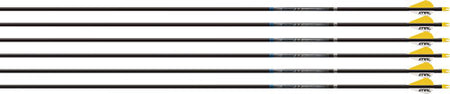 EASTON ARROW SONIC 6.0 400 W/2" BULLY VANES 6-PACK