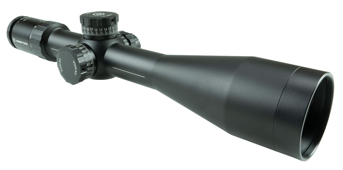 CRIMSON TRACE 2 SERIES SPORT RIFLESCOPE RED LED ILLUMINATED RETICLE 6-24X56MM MOA/MOA FFP