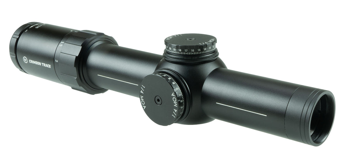 CRIMSON TRACE 3 SERIES SPORT RIFLESCOPE NON-ILLUMINATED BDC RETICLE 1-8X28MM MOA/MOA FFP