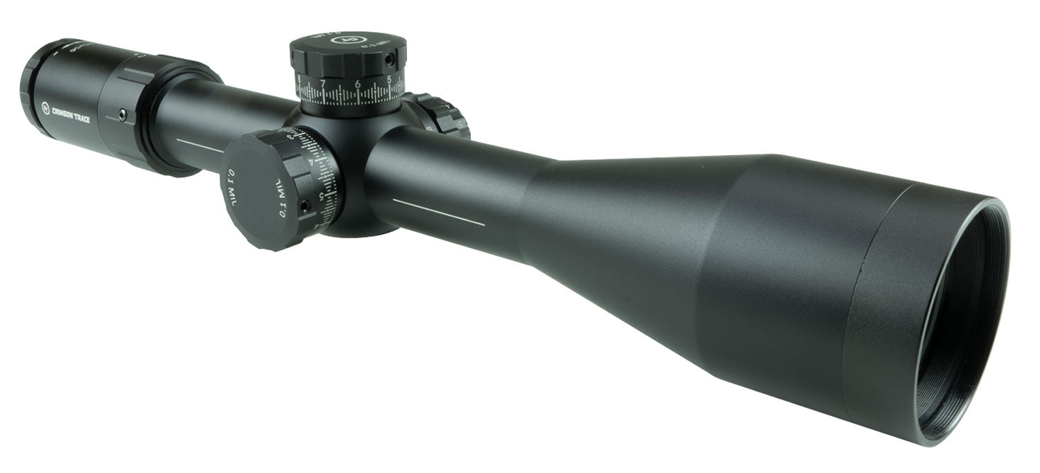 CRIMSON TRACE RIFLE SCOPE RED LED ILLUMINATED RETICLE 5-25X56MM FFP