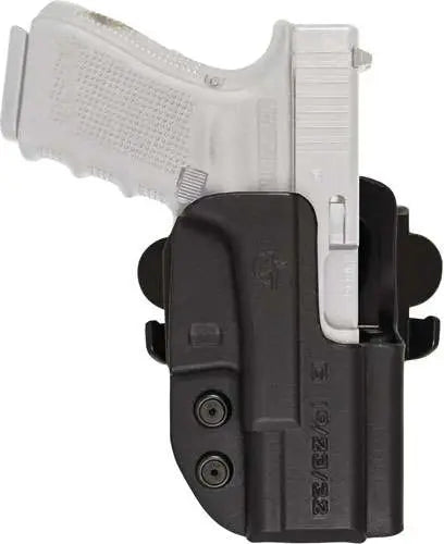 COMP-TAC INTERNATIONAL OWB KYDEX MODULAR MOUNT GLOCK 19 GEN 1-4 RH BLACK
