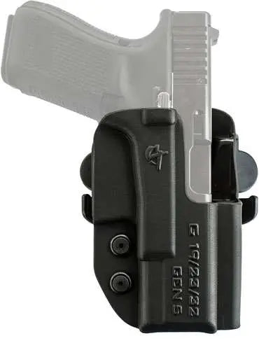 COMP-TAC INTERNATIONAL OWB KYDEX MODULAR MOUNT GLOCK 19 GEN 5 RH BLACK