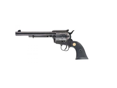 Chiappa Firearms CF340170 SAA 1873 Medium Frame 22 LR 10 Shot, 7.50" Blued Steel Barrel, Blued Steel Frame, Blued Cylinder, Black Plastic Grip, Exposed Hammer