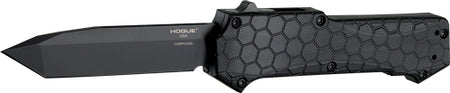 HOGUE COMPOUND 3.5" OTF AUTO G-10 FRAME G-MASCUS BLK TANTO