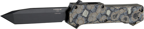 HOGUE COMPOUND 3.5" OTF AUTO G-10 FRAME G-MASCUS FDE TANTO