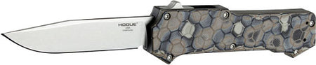 HOGUE COMPOUND 3.5" OTF AUTO G-10 FRAME G-MASCUS DRK EARTH