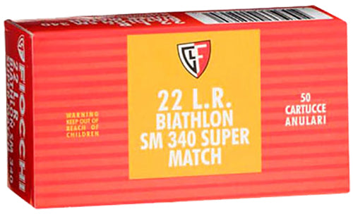 Fiocchi .22 Long Rifle Exacta Super Match 40gr Solid Ammo