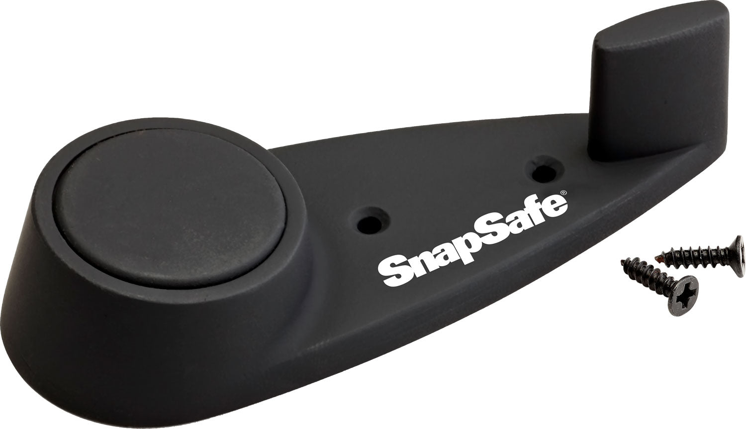 SnapSafe 75910 Magnetic Gun HolderBlack Polymer