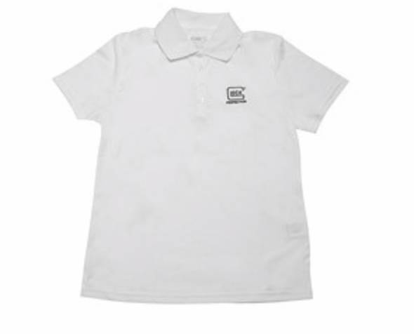 GLOCK WOMENS POLO CORE 365 WHITE XX-LARGE