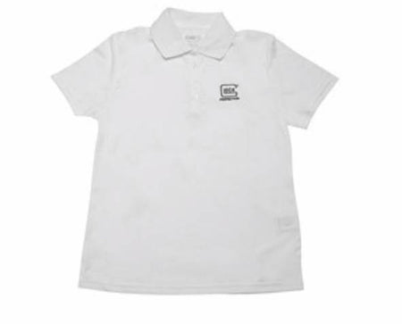 GLOCK WOMENS POLO CORE 365 WHITE XX-LARGE