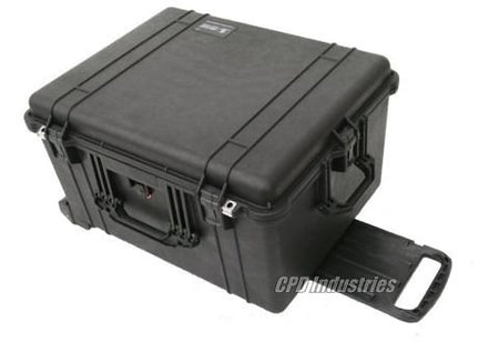 PELICAN 1620 FM 25X19X14 CASE HARD BLACK W/WHEELS