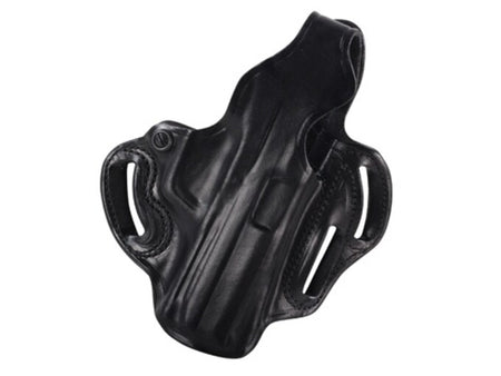 DESANTIS THUMB BREAK SCABBARD HOLSTER HK USP 45, S&W99 BLACK LEATHER RH