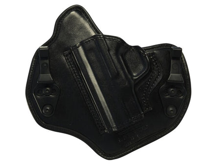 BIANCHI 135 SUPPRESION LEATHER ALLUSION HOLSTER LH BLACK SZ12 S&W SHEILD