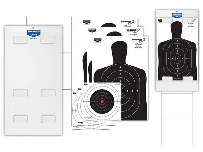 B/C TARGET EZE-SCORER SHARPSHOOTER TAB-LOCK ASSORTMENT PAPER