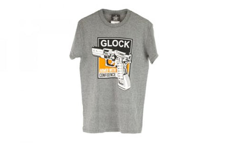 GLOCK T-SHIRT GLOCK TECHNICAL LARGE HEATHER GREY