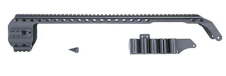 BLACK ACES TACTICAL MOSS SHOCKWAVE QUAD RAIL W SIDE SHELL HOLDER