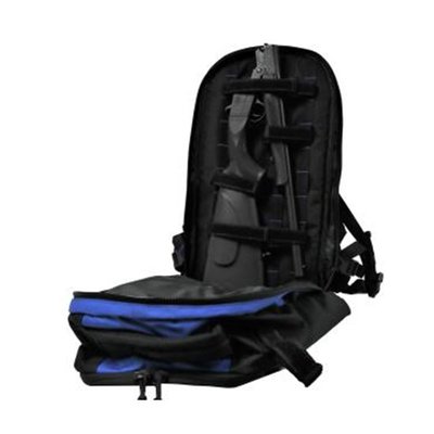 ATI NOMAD SGS 12GA SINGLE SHOT SHOTGUN 18" BBL 3" CHAMBER BLUE RUKX GEAR SURVIVOR BACKPACK