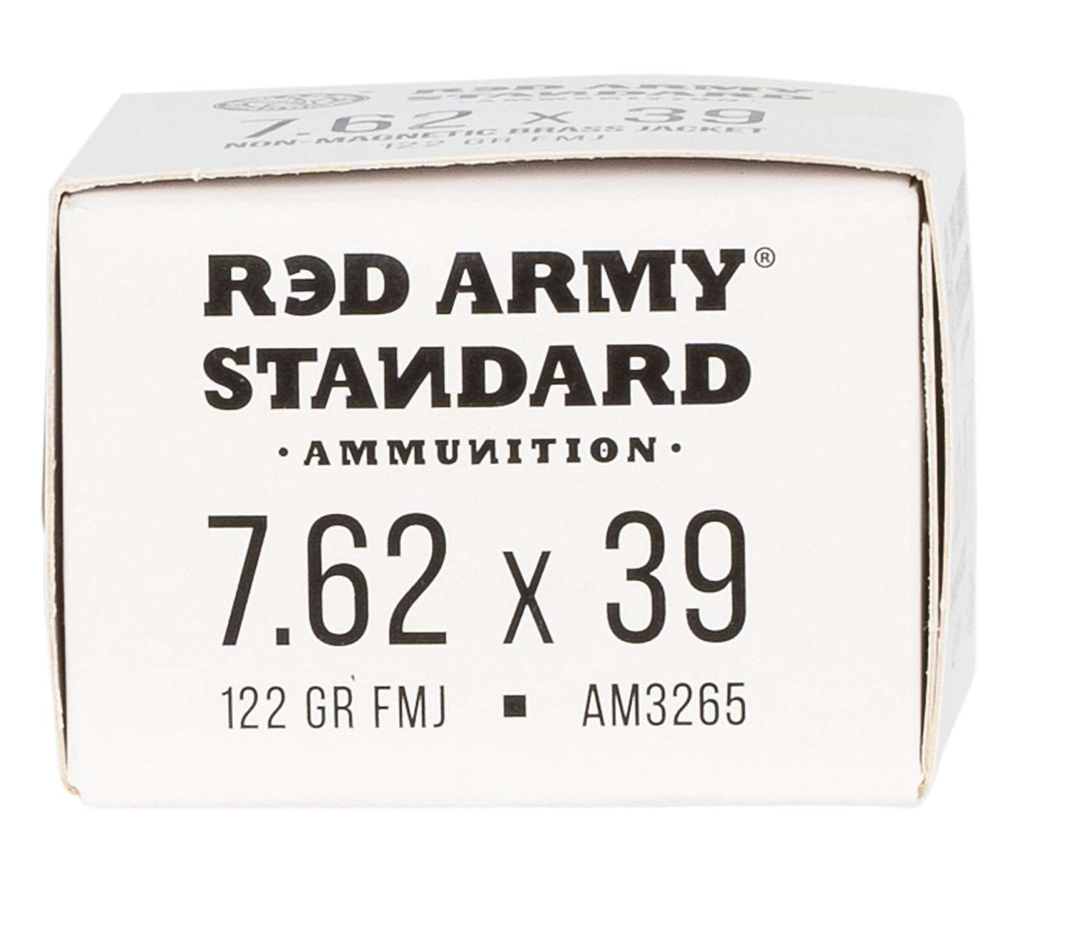 Red Army Standard 7.62x39mm Boat Tail 122gr FMJ Ammo