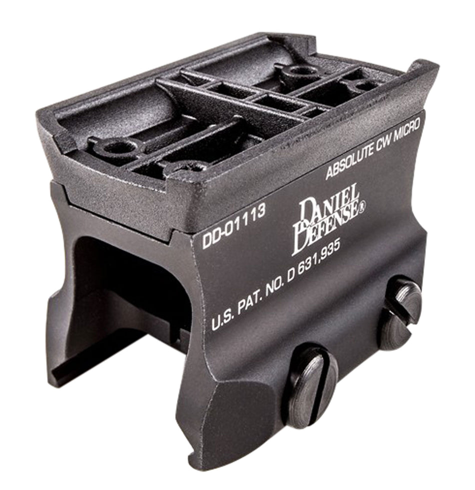 Daniel Defense 0304518025 Micro Mount Black Anodized