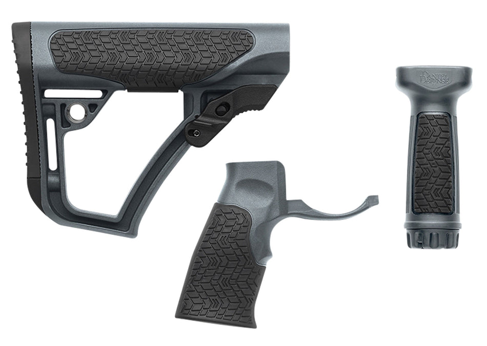 Daniel Defense 2810206145012 OEM Collapsible Daniel Defense Tornado Polymer, Front & Pistol Grip, for AR-Platform with Mil-Spec Receiver Extension (Tube Not Included)