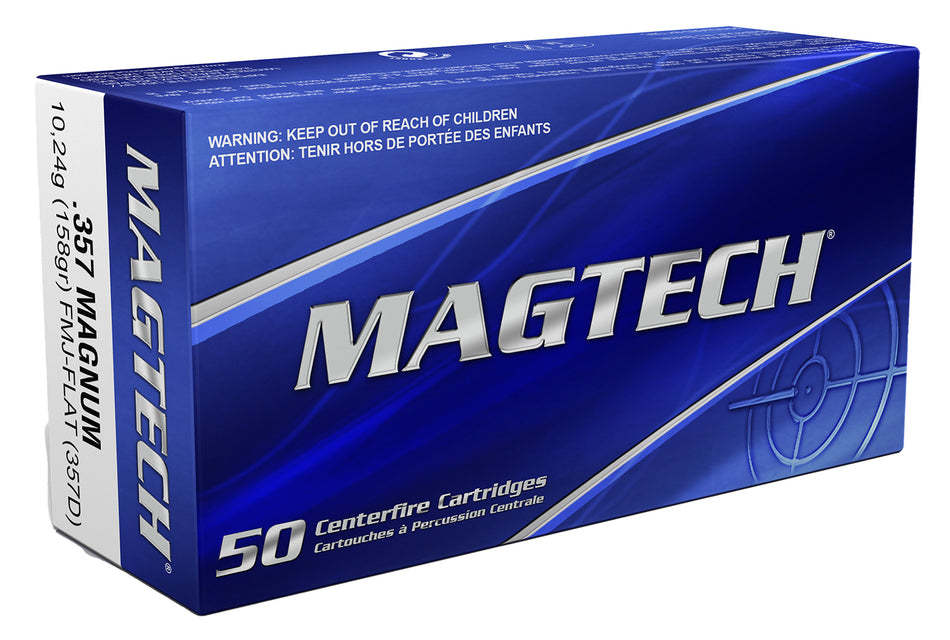 Magtech .357 Magnum Range/Training 158gr FMJ Ammo