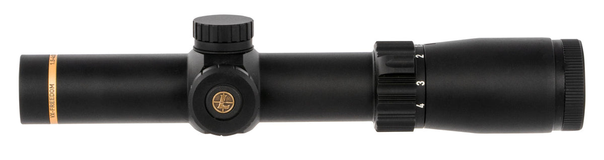 Leupold 177225 VX-Freedom 1-4x 20mm Obj 74.20-29.40 ft @ 100 yds FOV 30mm Tube Black Finish Illuminated FireDot MOA-Ring