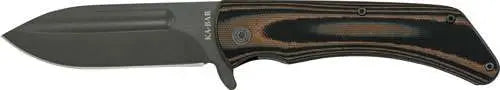 KA-BAR MARK 98 3.5 IN STRAIGHT EDGE FOLDER KNIFE CLIP POINT BLADE MULTICOLOR G10 GRIPS