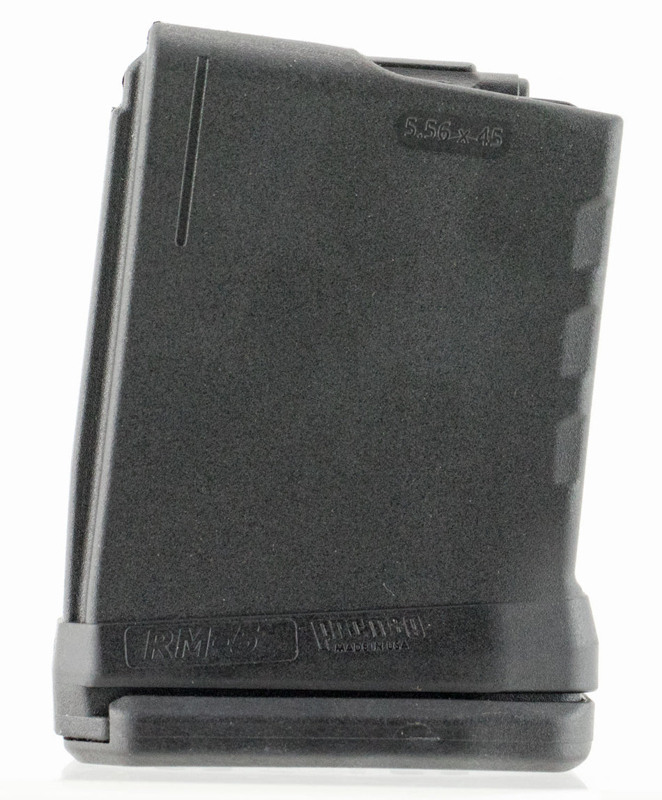 ProMag RM5 Standard 5rd Detachable w/Roller Follower 5.56x45mm Fits AR-15 Black DuPont Zytel Polymer