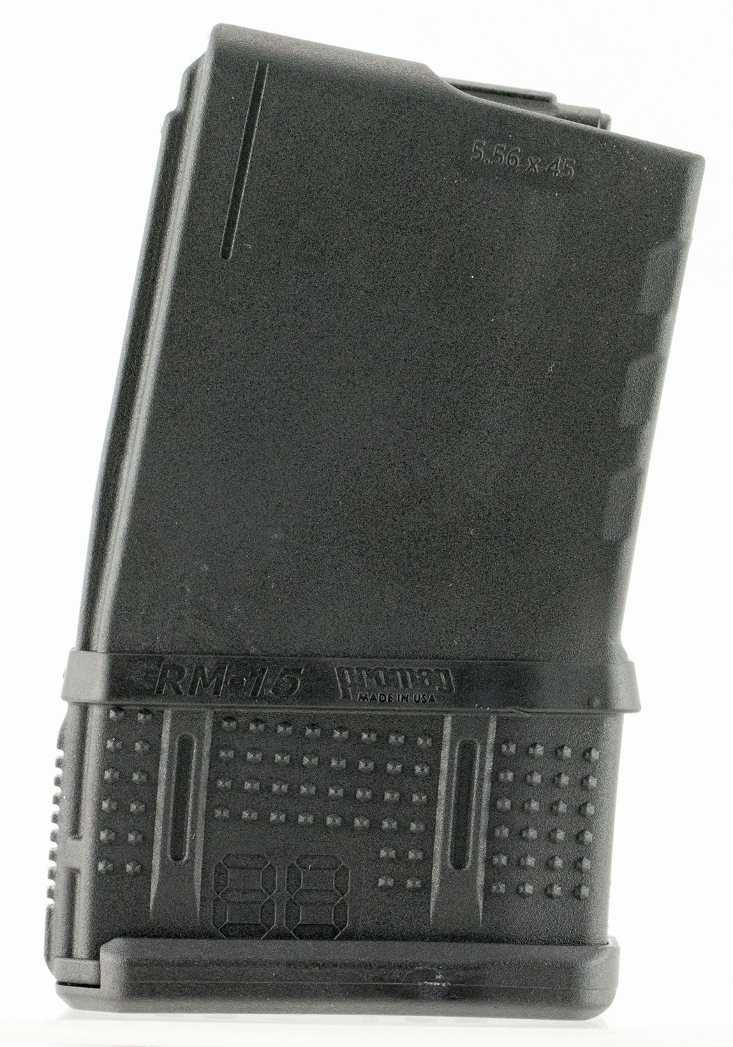 ProMag RM15 Standard 15rd Detachable w/Roller Follower 5.56x45mm Fits AR-15 Black DuPont Zytel Polymer