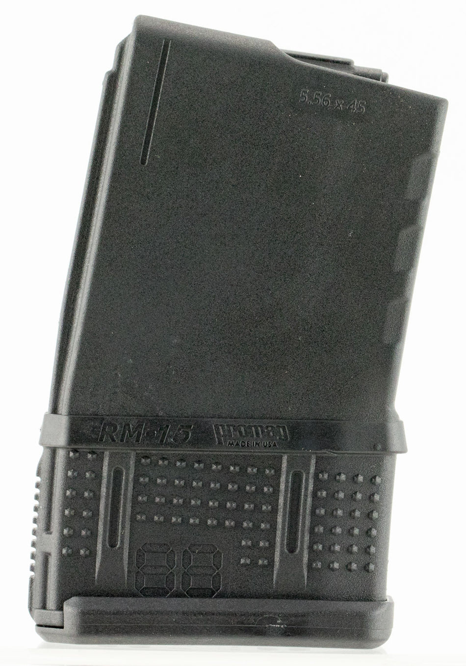 ProMag RM15 Standard 15rd Detachable w/Roller Follower 5.56x45mm Fits AR-15 Black DuPont Zytel Polymer